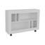 Console console, 5 tablettes, 4 roulettes-118037703