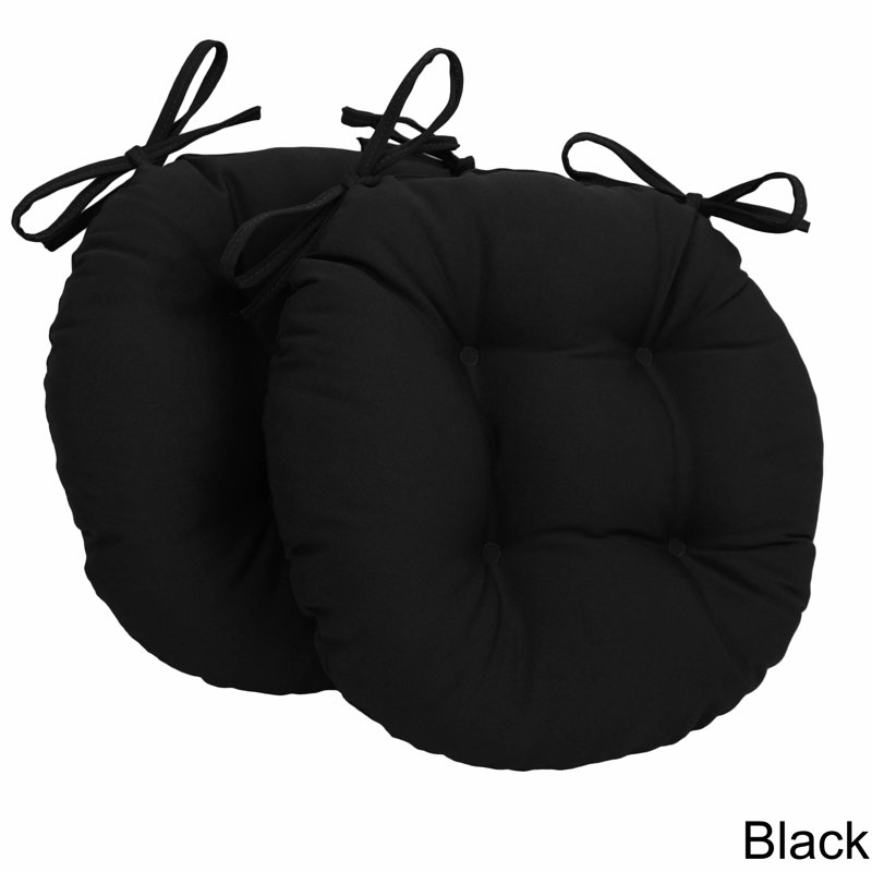 Outdoor 3.5'' Seat Cushion, Black