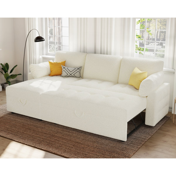 Kishonna 87'' Flared Arm Sofa Bed