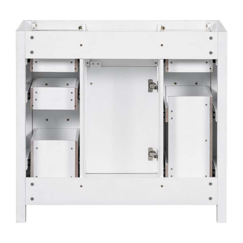 Base de meuble-lavabo simple 35,4 po seulement