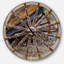 Horloge murale rustique Swigart Farmhouse Designart-34140738