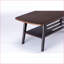 47” Bahamas Espresso Coffee Table with Solid Wood Legs – Thick Top &amp; Gas Lift Storage