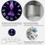 Macro d'une belle méduse Phyllorhiza - Horloge murale nautique et côtière-1260531493