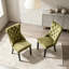 Chaise rembourrée en bois massif-1614535710