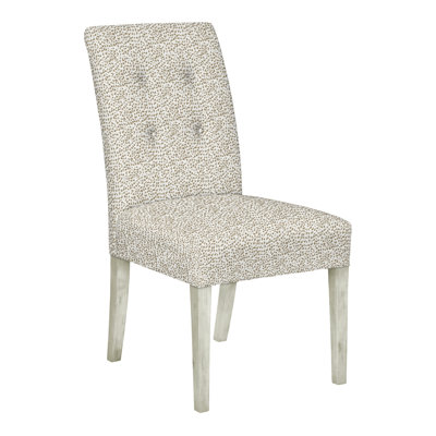 Chaise d'appoint à dossier boutonné Vanguard Butler
