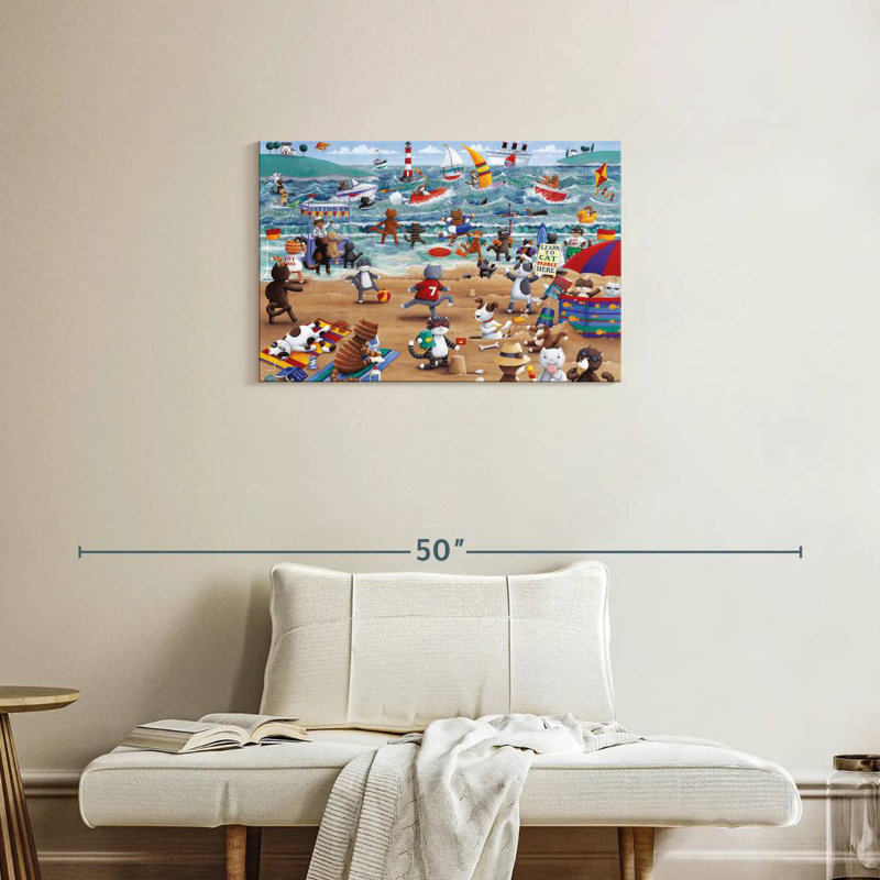 Gillard Beach Cats, H 20 po x l 30 po
