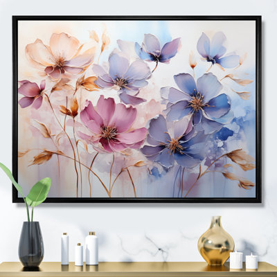 " Purple Botanical Serenade I "