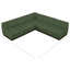 Canapé modulaire rembourré 5 pièces Quinn-94191429