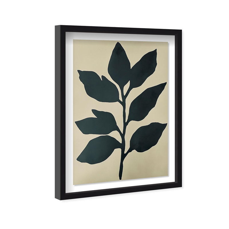 Oliver Gal Crimson Coast II Floral & Botanical - Luxury Shadowbox Framed Wall Art, Black, 46.5" H x 31.5" W