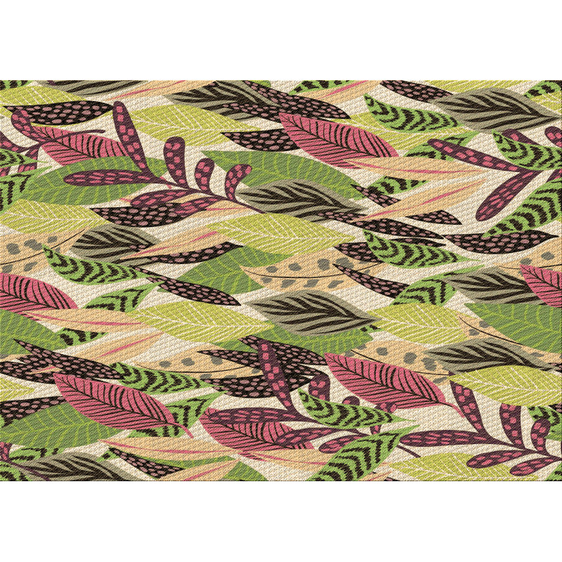 Floral Indoor Rug, Rectangle 8' x 12'