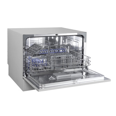 6.5L Freestanding Compact Dishwasher with LED display