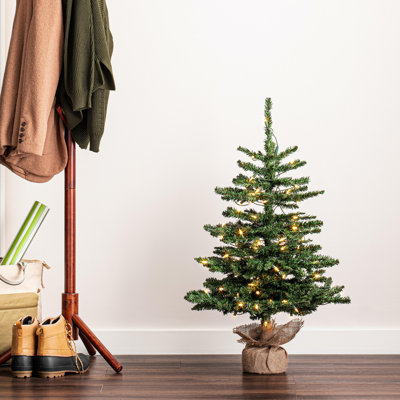 Anoka Pine 3' Lighted Pine Christmas Tree