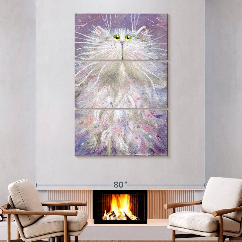Brampt Fliss, 74'' H x 48'' W