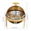 Chauffe-plat rond en acier inoxydable 9,51 pte