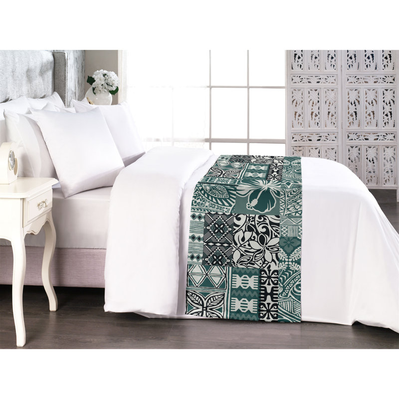 Foulard de lit Ambesonne Hawaiian, Très grand lit