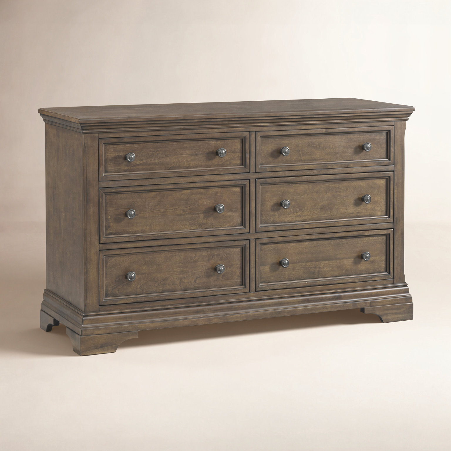 Shayla Kids 6 - Drawer Dresser, Rosewood