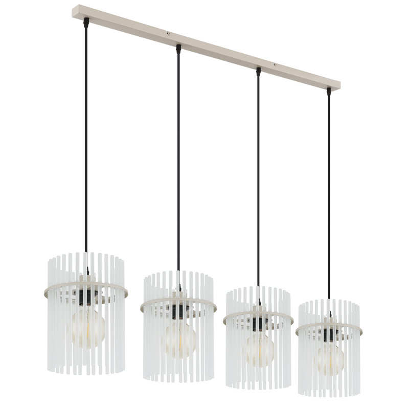 Suelyn 4 - Light Natural Geometric Pendant
