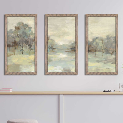 " Scenic Treescape " 3 - Pieces