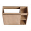 Meuble-lavabo mural 24 po avec lavabo en céramique blanche et porte à fermeture en douceur-1322195630-1322195629