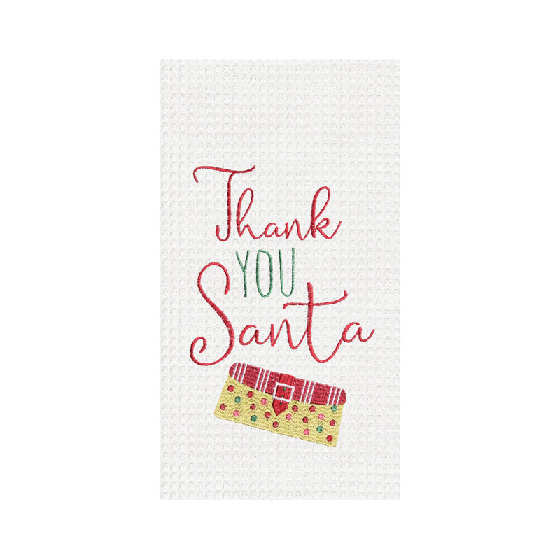 Serviette de cuisine Thank You Santa