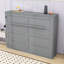 Lit escamotable en bois avec mécanisme de pliage à double piston-1022209083-1022209080