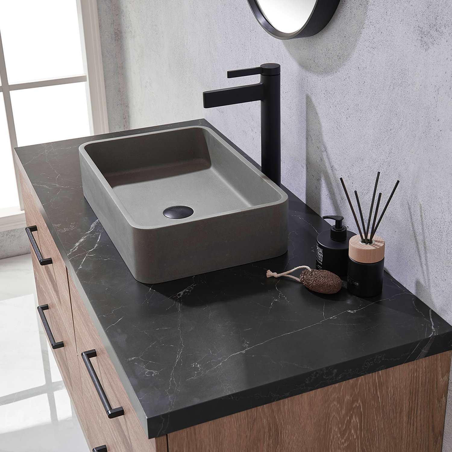 Dasher 48" Single Bathroom Vanity, Rectangular
