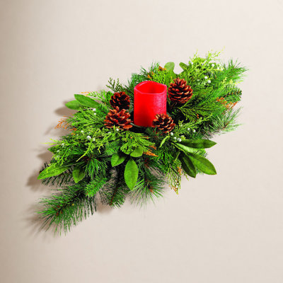 Winter Chalet 26" Christmas Swag