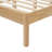 Ardin Queen Natural Solid Wood Bed-747825531-747825525