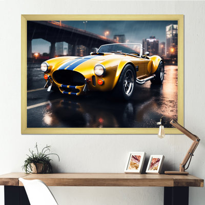 " Classics Cobra Car At Night III "