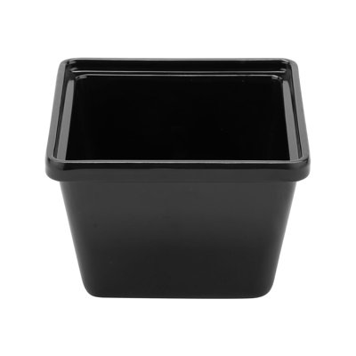 ML-149-BK – 2 Qt., 6.25" Square Crock, 4.75" Deep