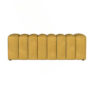 Upholstered Tufted Accent Bench