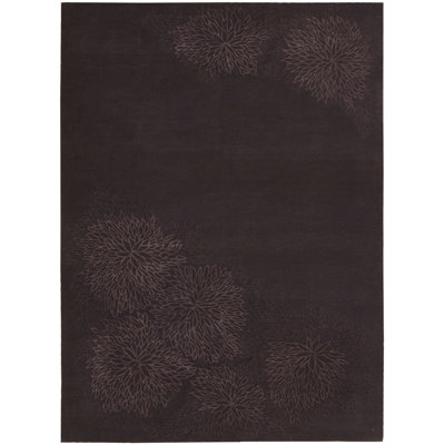 Reflective Floral Indoor Rug
