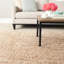 Solid Colour Hand Woven Area Rug-15021287