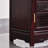 Purely solid wood storage shoe cabinet
