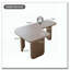 Table basse en L 35,43 po-741491325
