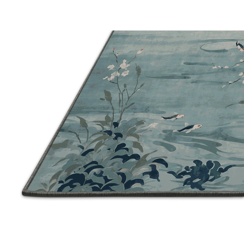Silky Soft Plush Gray Area Rug, Round 7'