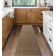 Trellis Border Beige Low Pile Slip Resistant Rugs