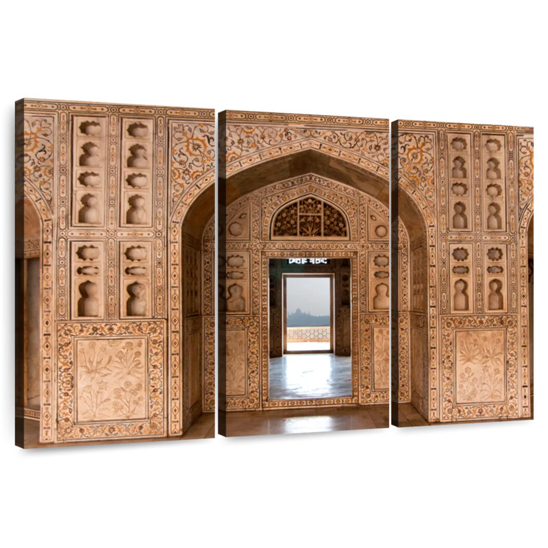Porte de Sebbie Taj Mahal, H 28 po x l 45 po