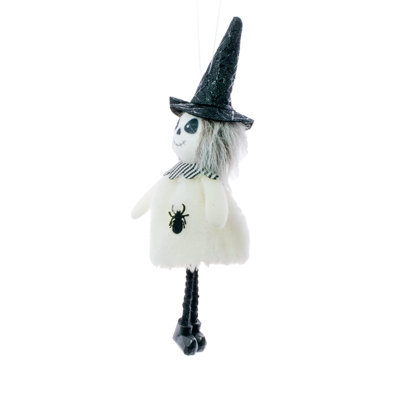 Squelette suspendu blanc (paquet de 8)