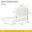 Palm Gate Upholstered Standard Bed-1134234420