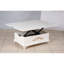 Table basse, Rio Smart For Living, hauteur réglable, 1001 blanc