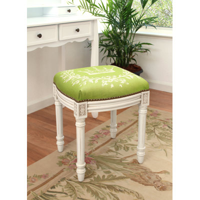 Billiot Solid Wood Accent Stool
