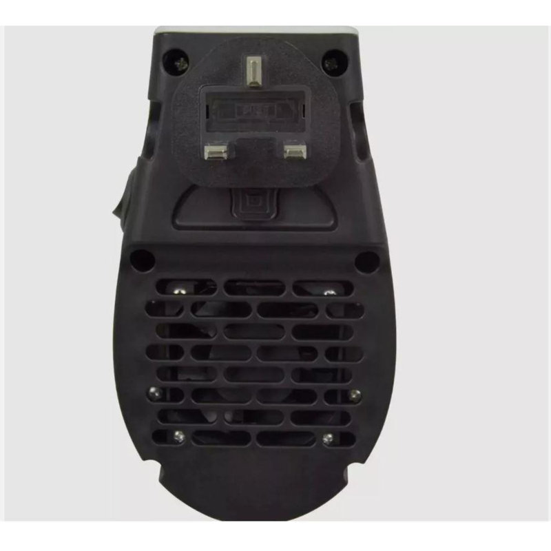 17 Stories Savir 400W 0 BTU Electric Compact Space Heater with Adjustable Thermostat and with Digital Display