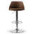 Buker Swivel Upholstered Adjustable Height Counter Stool