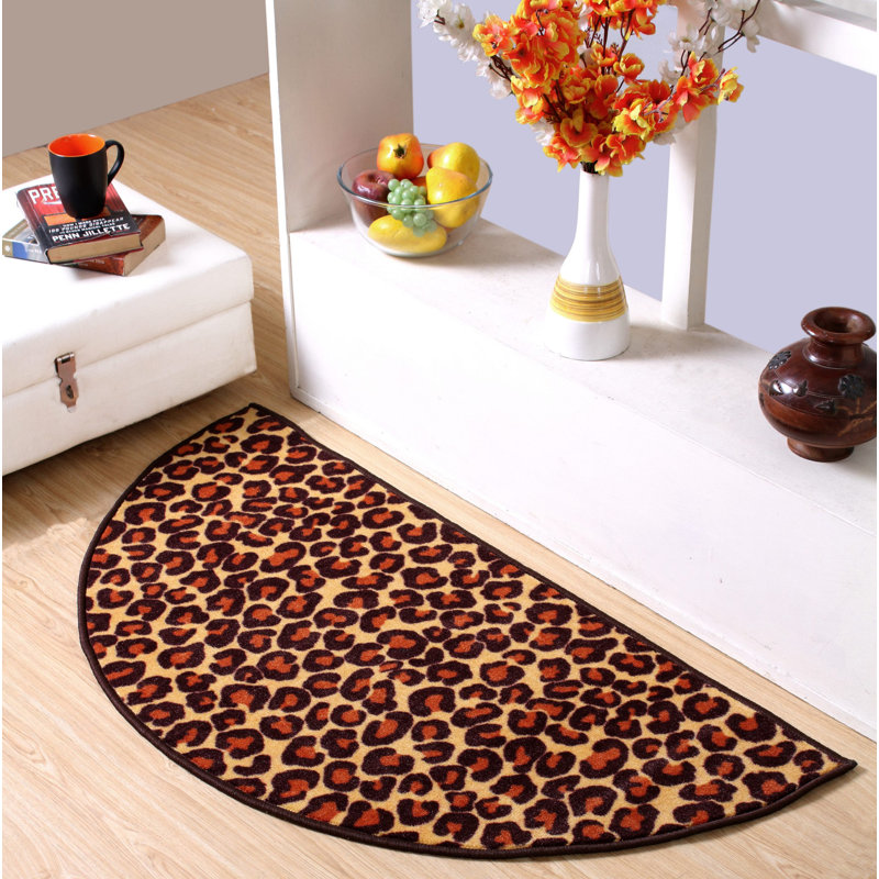 Tapis Furnish My Place, Demi-cercle 2 pi 3 po x 4 pi 6 po