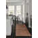 Orlie Hand Tufted Wool Geometric Area Rug in Brown