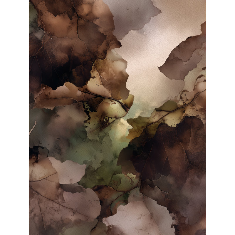 In the Shadow of Leaves, 22" H x 29" W