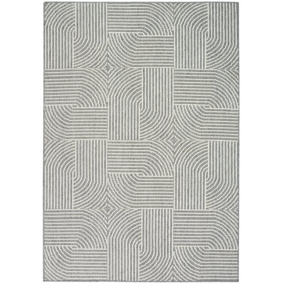 Coedy Charcoal Ivory Modern Indoor Rug