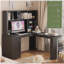 Bureau en L avec chargeur, bureau d'ordinateur avec tiroirs, bibliothèque, bureau d'angle moderne, bureau à domicile, bureau d'écriture en L, bureau d'ordinateur en fibre de carbone avec rangement, noir