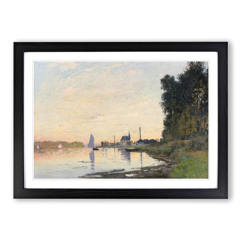 Claude Monet - Single Picture Frame Painting, Black